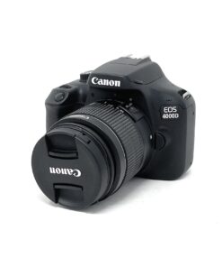 Canon 4000D DSLR Camera with 18-55 mm f/3.5-5.6 III Lens – Black