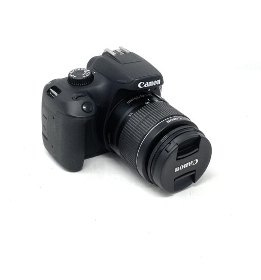 Canon 4000D DSLR Camera with 18-55 mm f/3.5-5.6 III Lens – Black - Image 2