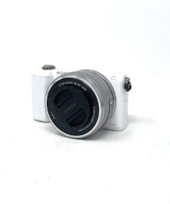 Sony A5000 Mirrorles Camera with SELP1650 – White
