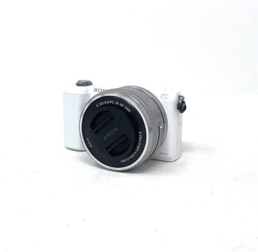 Sony A5000 Mirrorles Camera with SELP1650 – White