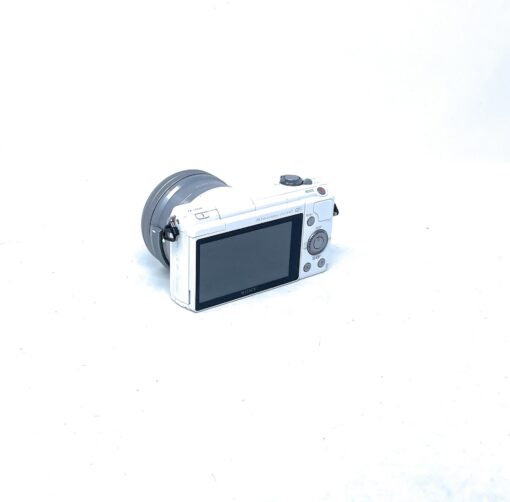 Sony A5000 Mirrorles Camera with SELP1650 – White - Image 3