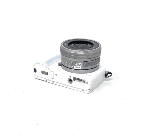 Sony A5000 Mirrorles Camera with SELP1650 – White - Image 5