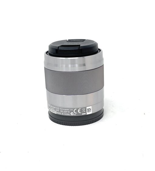 Canon SEL50F18 E Mount APS-C 50 mm F1.8 Prime Lens Silver