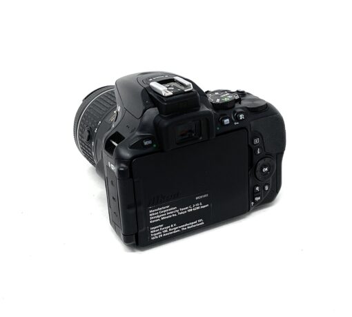 Nikon D5600 DSLR Camera with 18-55 VR Lens – Black - Image 3