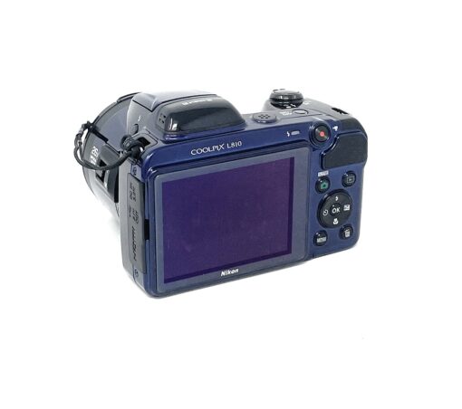 Nikon COOLPIX L810 Bridge Camera Blue - Image 3