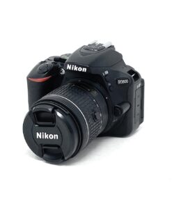 Nikon D5600 DSLR Camera with 18-55 VR Lens – Black