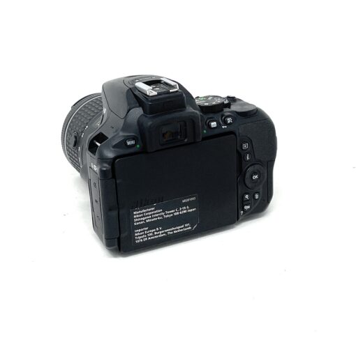 Nikon D5600 DSLR Camera with 18-55 VR Lens – Black - Image 3