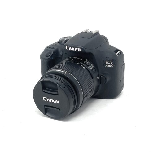 Canon 2000D DSLR Camera EF-S 18-55 mm f/3.5-5.6 IS II – Black