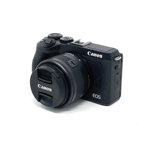 Canon EOS M6 Mark II DSLR + EF-M 15-45mm IS STM – Black