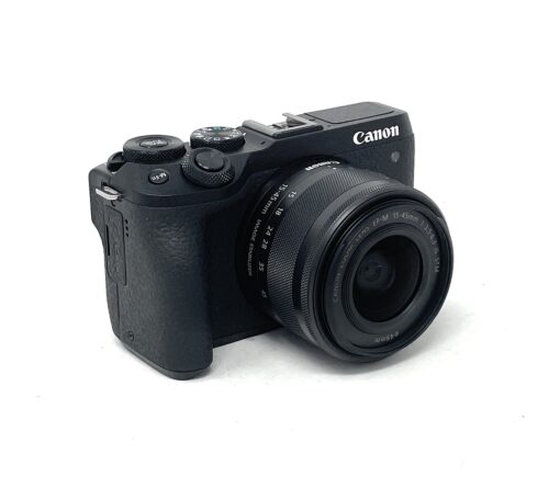 Canon EOS M6 Mark II DSLR + EF-M 15-45mm IS STM – Black - Image 2