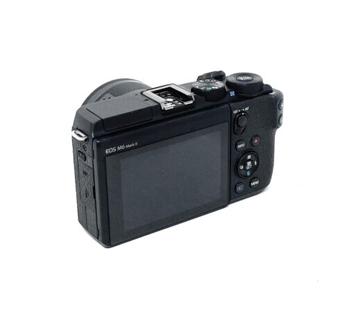 Canon EOS M6 Mark II DSLR + EF-M 15-45mm IS STM – Black - Image 3