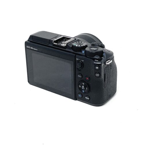 Canon EOS M6 Mark II DSLR + EF-M 15-45mm IS STM – Black - Image 4