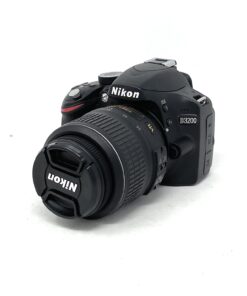 Nikon D3200 DSLR Camera with 18-55mm VR Lens – Black