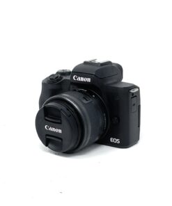 Canon EOS M50 Mark II DSLR Camera with EF-M 15-45mm 1:3.5-6.3 IS STM – Black