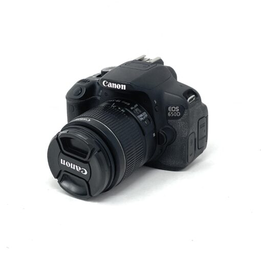 Canon EOS 650D DSLR Camera with 18-55mm f/3.5-5.6 IS II Lens – Black