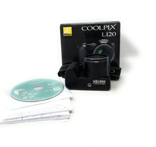 Nikon Coolpix L120 Digital Camera Black - Image 5