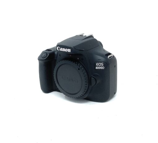 Canon EOS 4000D DSLR Camera Body – Black