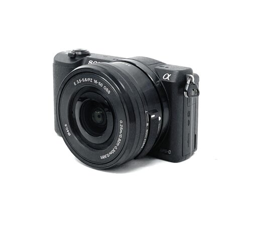 Sony A5100 Mirrorless Camera with SELP1650 Lens – Black
