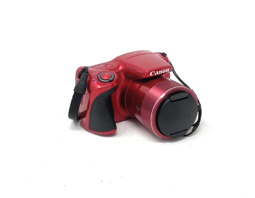Canon PowerShot SX420 IS Bridge Camera in Red - Image 2