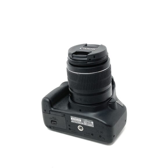 Canon 4000D DSLR Camera with 18-55 mm f/3.5-5.6 III Lens – Black - Image 5