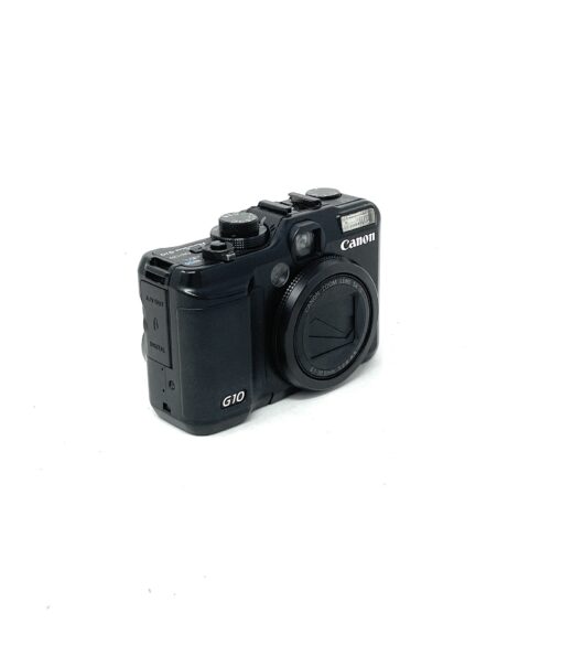 Canon PowerShot G10 Compact Camera – Black - Image 2