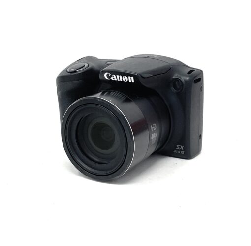 Canon SX410 IS Bridge Camera – Black