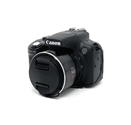 Canon Powershot SX50 HS Bridge Camera – Black