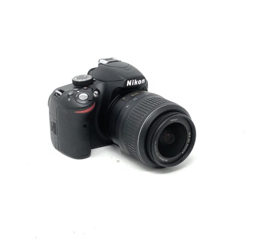 Nikon D3200 DSLR Camera with 18-55mm VR Lens – Black - Image 2