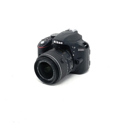 Nikon D3300 DSLR Camera with 18-55mm VR II Lens – Black