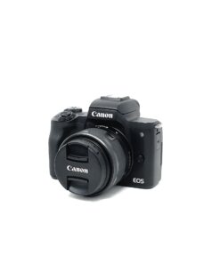 Canon EOS M50 Mark II DSLR Camera with EF-M 15-45mm 1:3.5-6.3 IS STM – Black