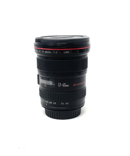 Canon EF 17-40 mm f/4.0 L USM Zoom Lens Black