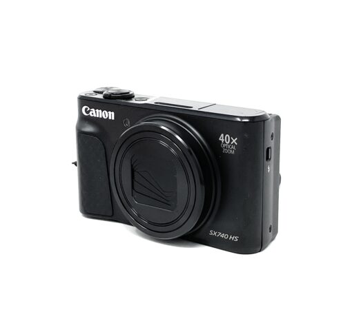 Canon Powershot SX740 HS Compact Camera – Black