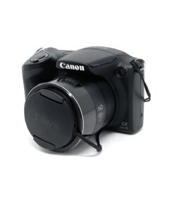Canon SX410 IS Bridge Camera – Black