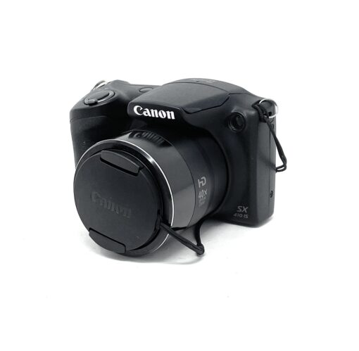 Canon SX410 IS Bridge Camera – Black