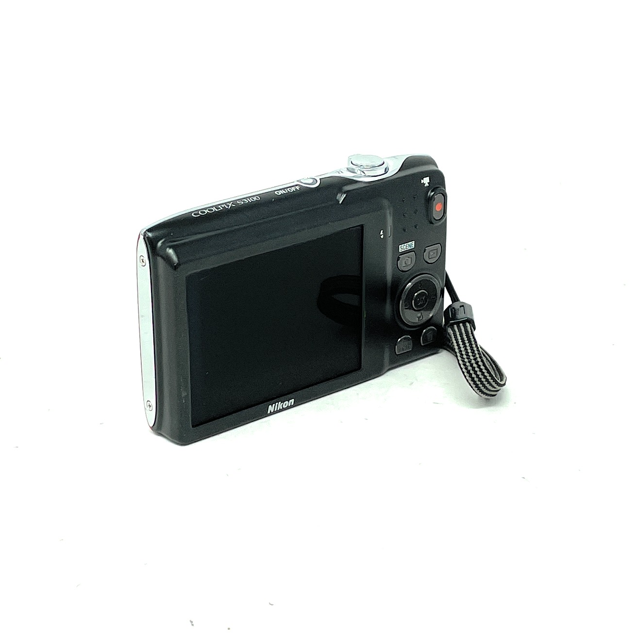 Nikon COOLPIX S3100 Compact Digital Camera Red - Image 3