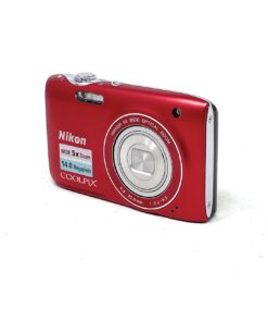 Nikon COOLPIX S3100 Compact Digital Camera Red