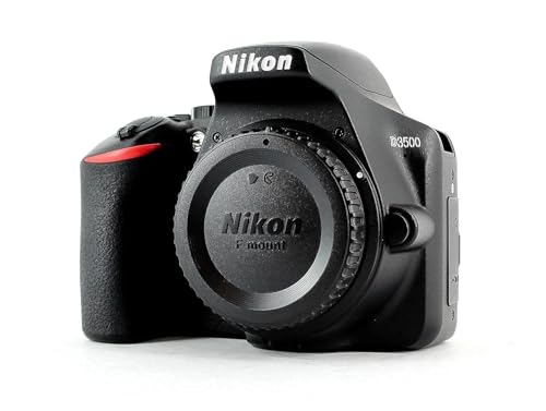 Nikon D3500 DSLR Camera with 18-55 VR Lens – Black