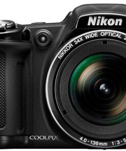 Nikon Coolpix L830 Bridge Camera – Black
