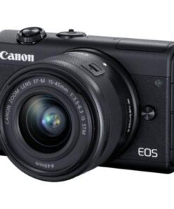 Canon EOS M200 DSLR Camera + 15-45mm Lens – Black