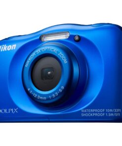 Nikon Coolpix S33 Waterproof Shockproof Blue