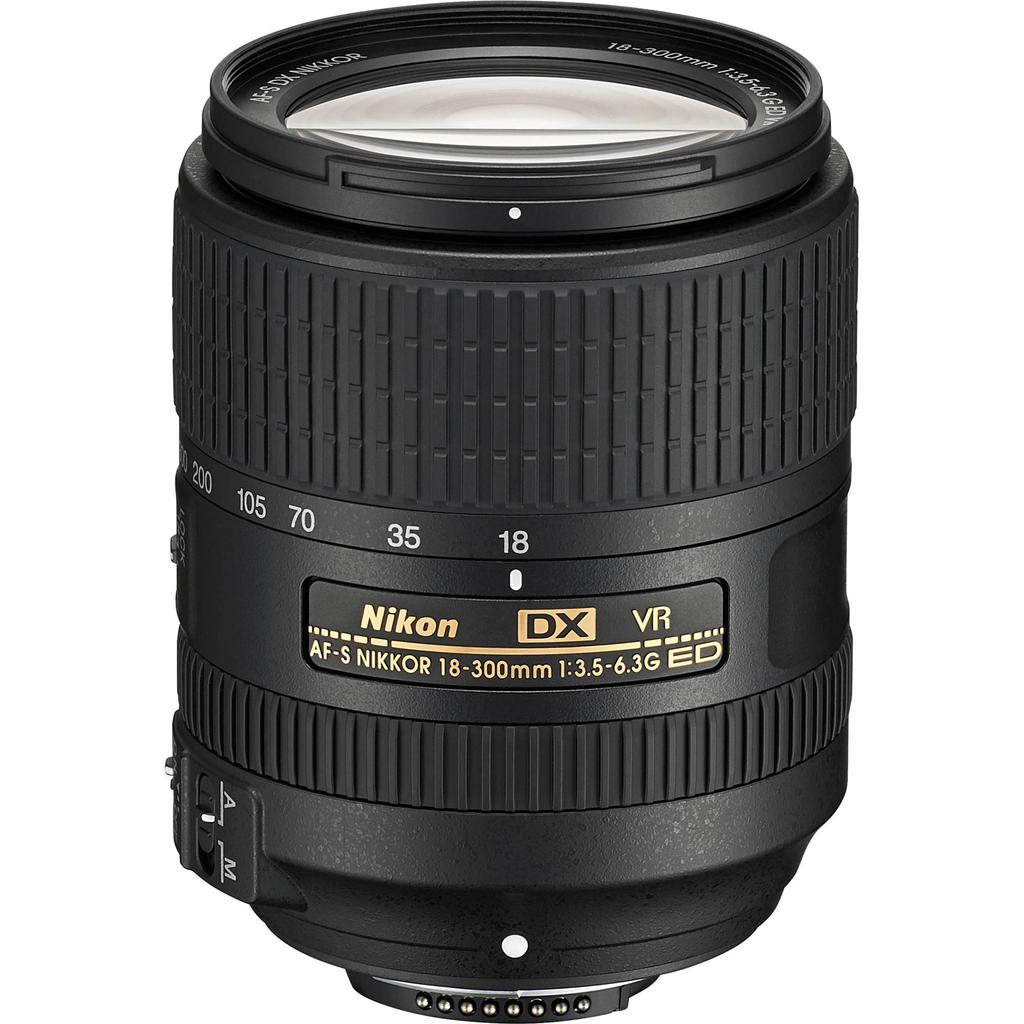 Nikon AF-S DX NIKKOR 18-300 mm f/3.5-6.3G ED VR Lens