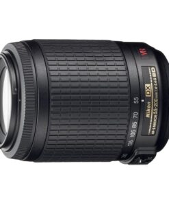 Nikon 55-200mm F/4-5.6 AF-S VR DX Black Lens