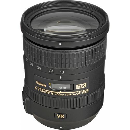 Nikon AF-S DX NIKKOR 18-200 mm f/3.5-5.6G ED VR II Lens