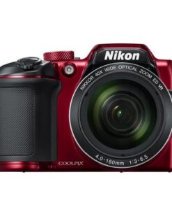 Nikon B500 Coolpix Compact Camera - Red