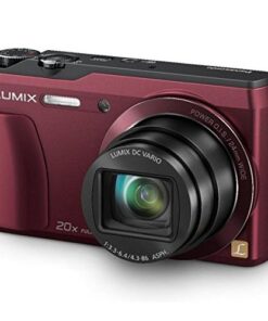 Panasonic Lumix DMC-TZ55 Compact Digital Camera - Red