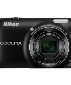 Nikon COOLPIX S6300 Digital Compact Camera - Black