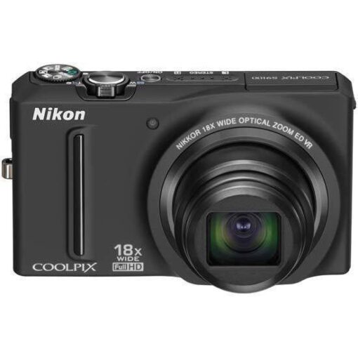 Nikon Coolpix S9100 Compact Camera Black
